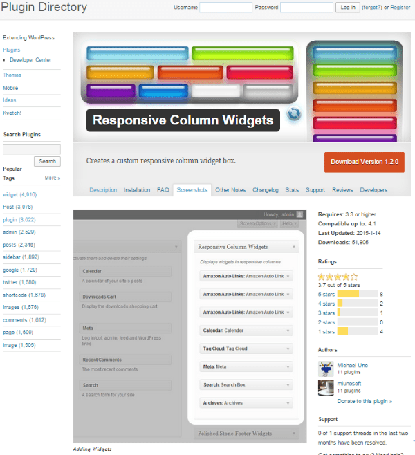 How To Create Column Layouts In WordPress - Responsive Column Widgets