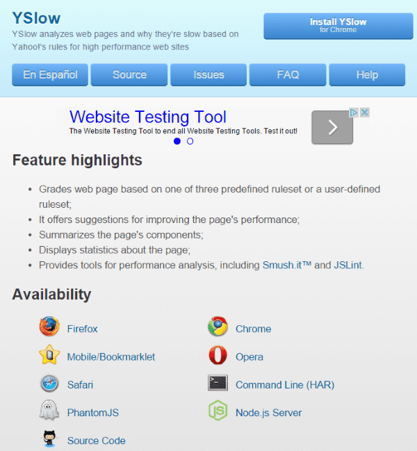 How To Improve Your Website's Yahoo Yslow Score - The Yslow Browser Extension