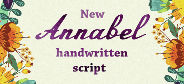 Annabel Script Typeface