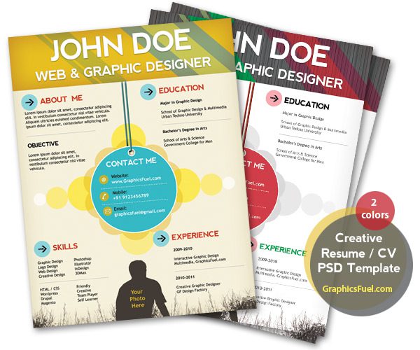 Graphics Fuel Resume Template