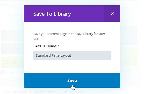 divi-library-new-page-layout