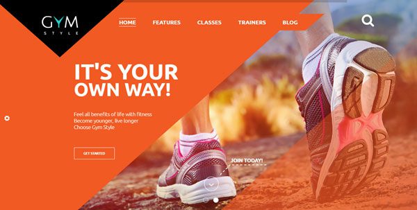 Gym WordPress Theme