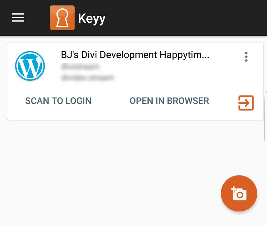 Keyy Login App and WordPress Plugin