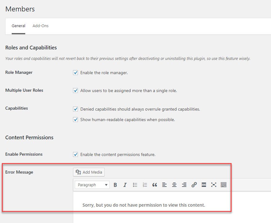 Restrict Access to Your WordPress Website