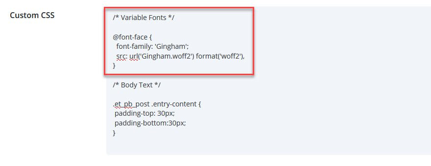How to Use Variable Fonts in WordPress
