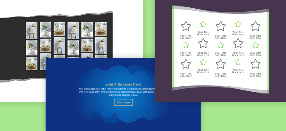 A Reusable Layout for Creating Unique Frame Designs with Divi