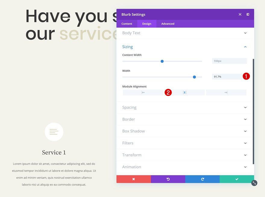overlapping animations