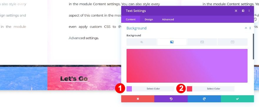 module tree column two adjust