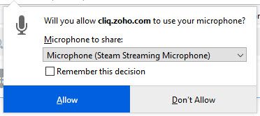 Zoho Cliq Team Chat App