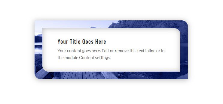 Hero sections with Divi Border Options