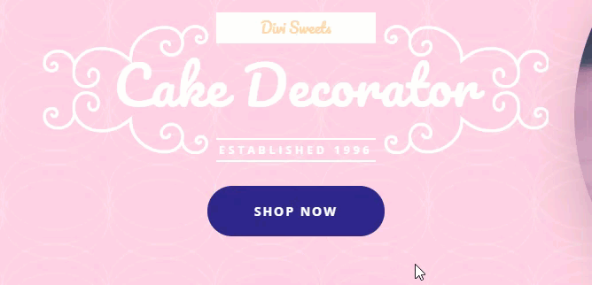 divi change content on hover