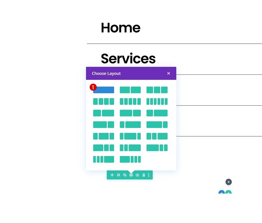 fullscreen global header