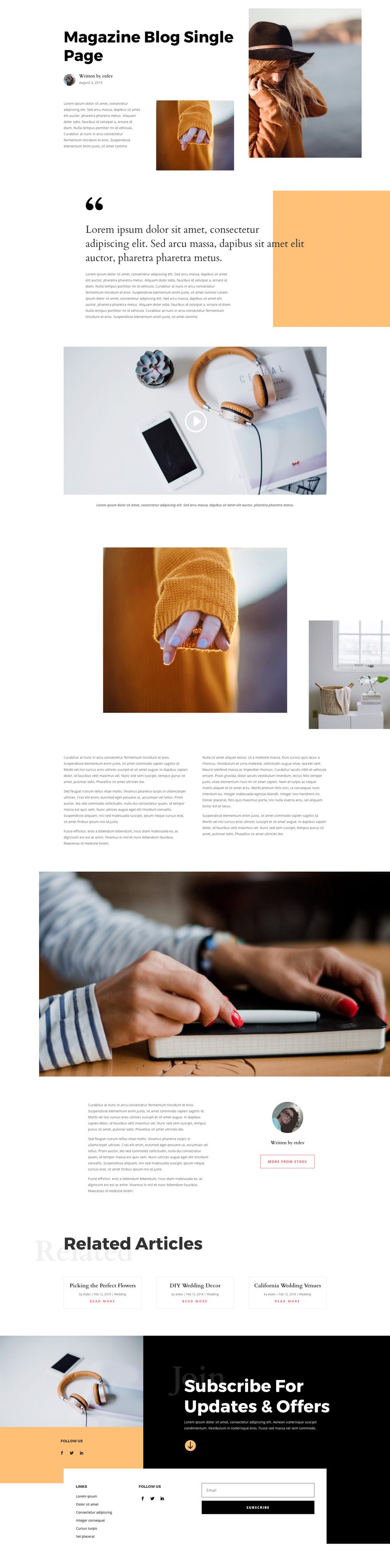 magazine layout pack