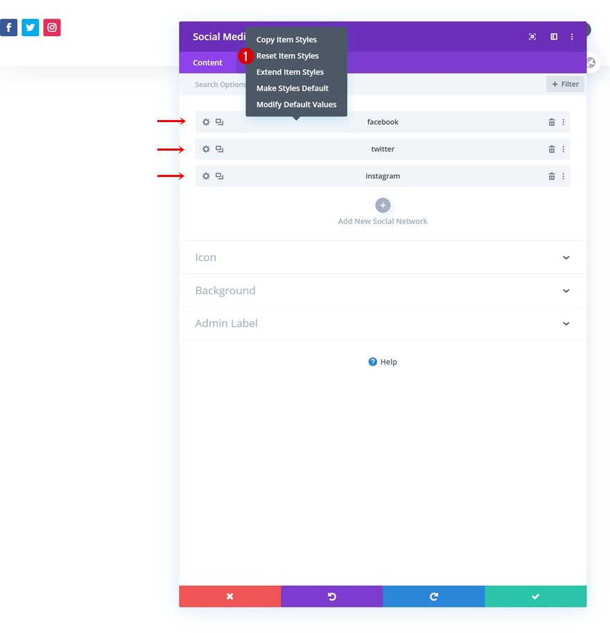 reveal global header