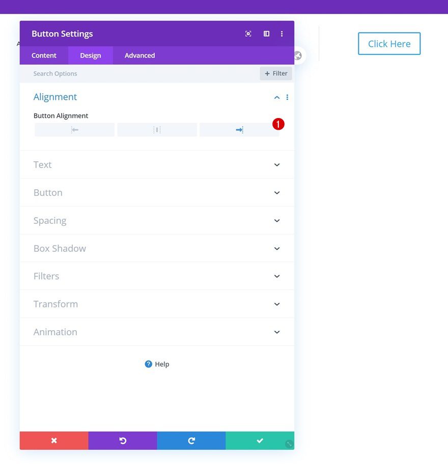 side-by-side buttons