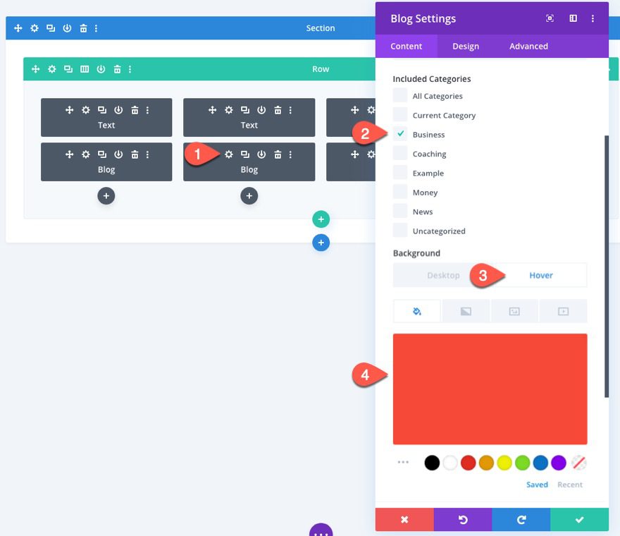 recent posts by category