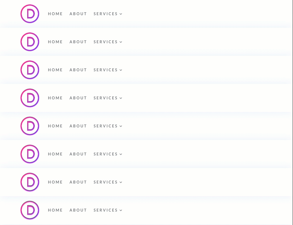 Divi delayed button animations