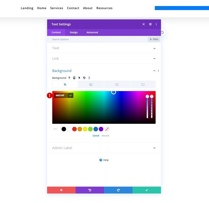 dropdown contact form