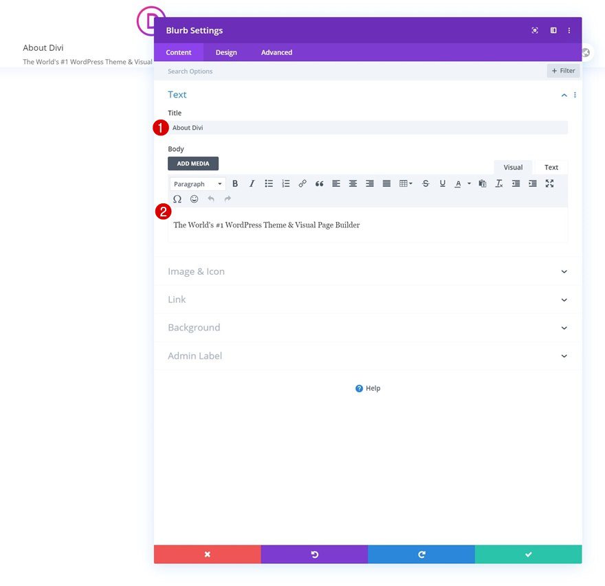 elegant themes dropdown menu