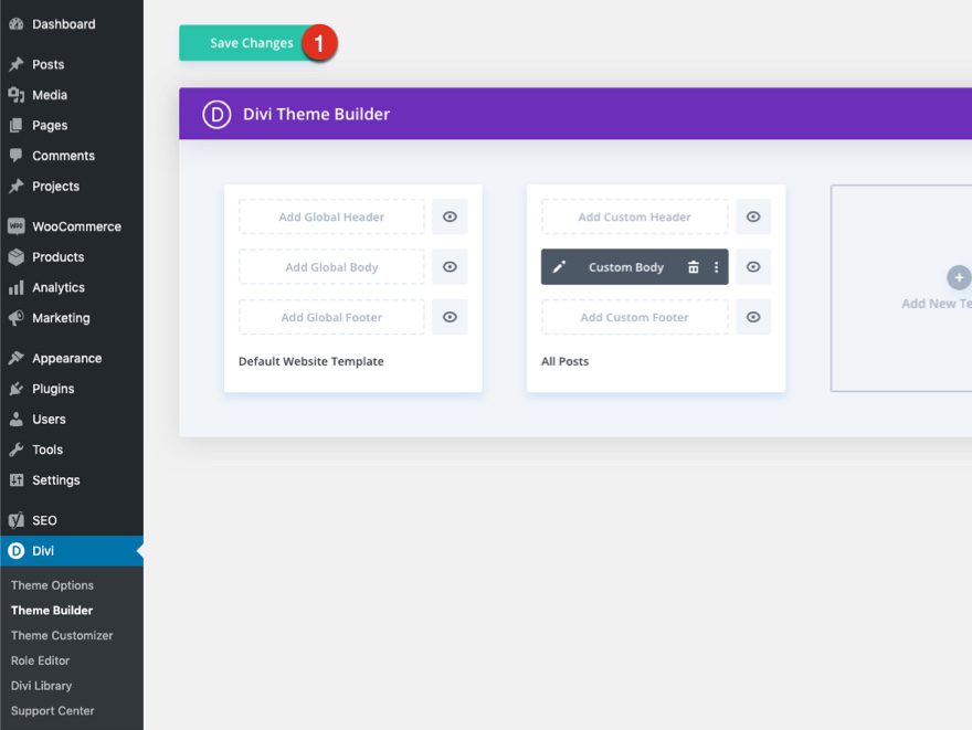 divi Software blog post template