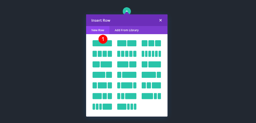 scrollable portfolio navigation list