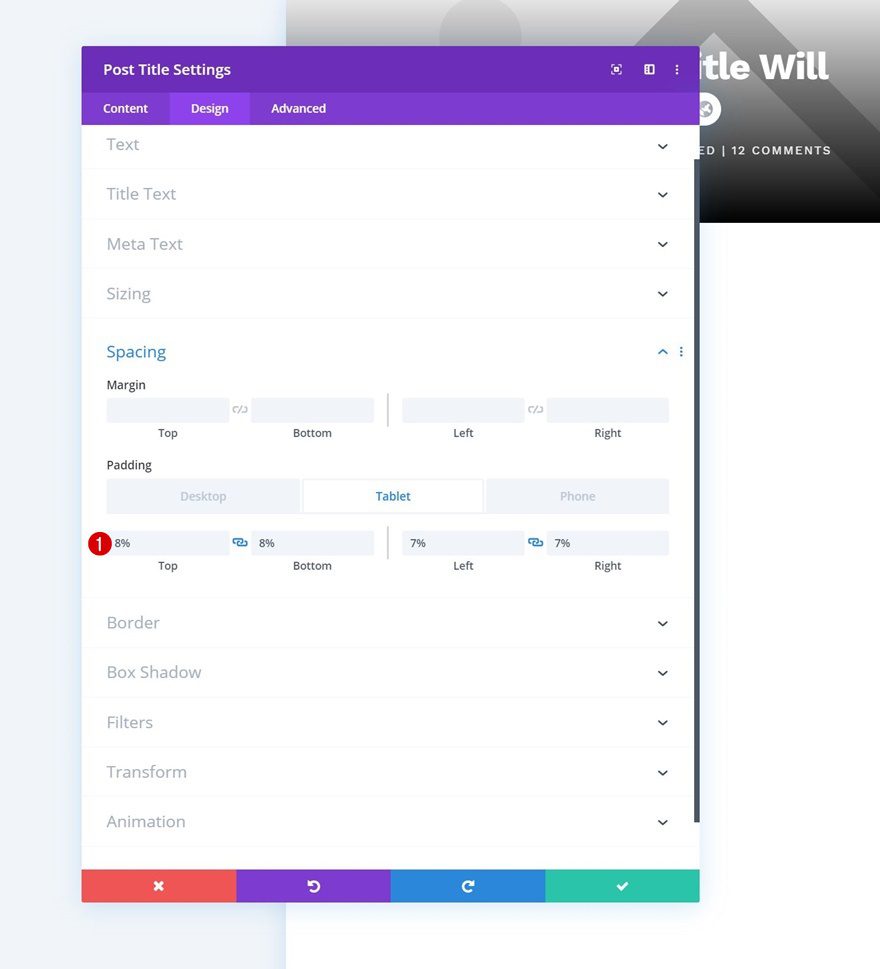 split screen blog post template
