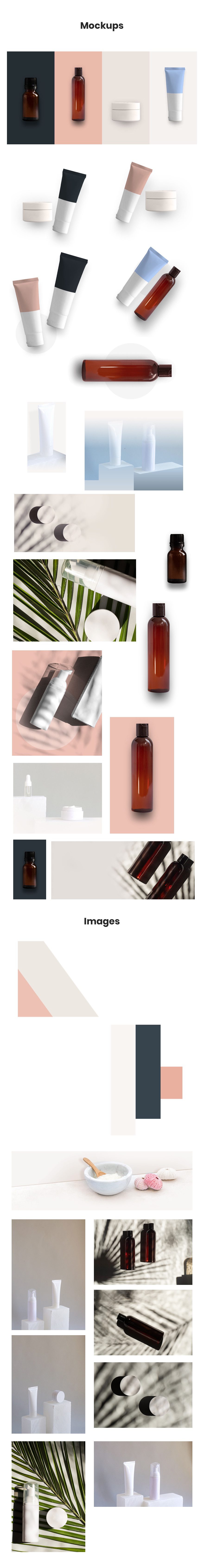 divi beauty product layout pack