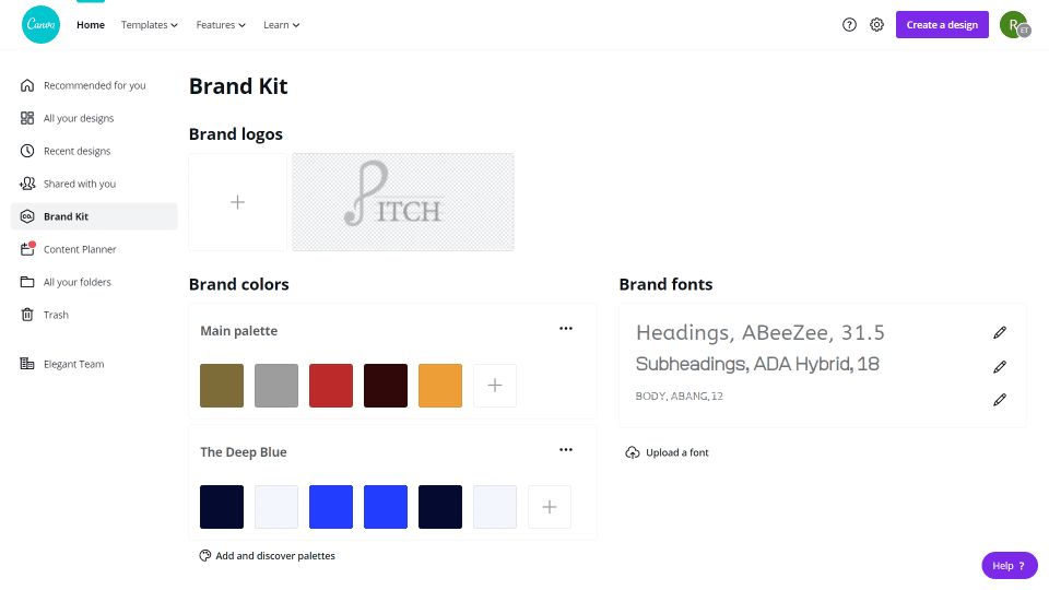 Creating a Brand Kit