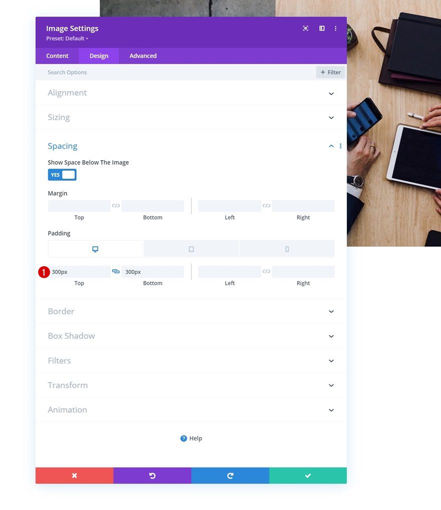 trigger image transitions