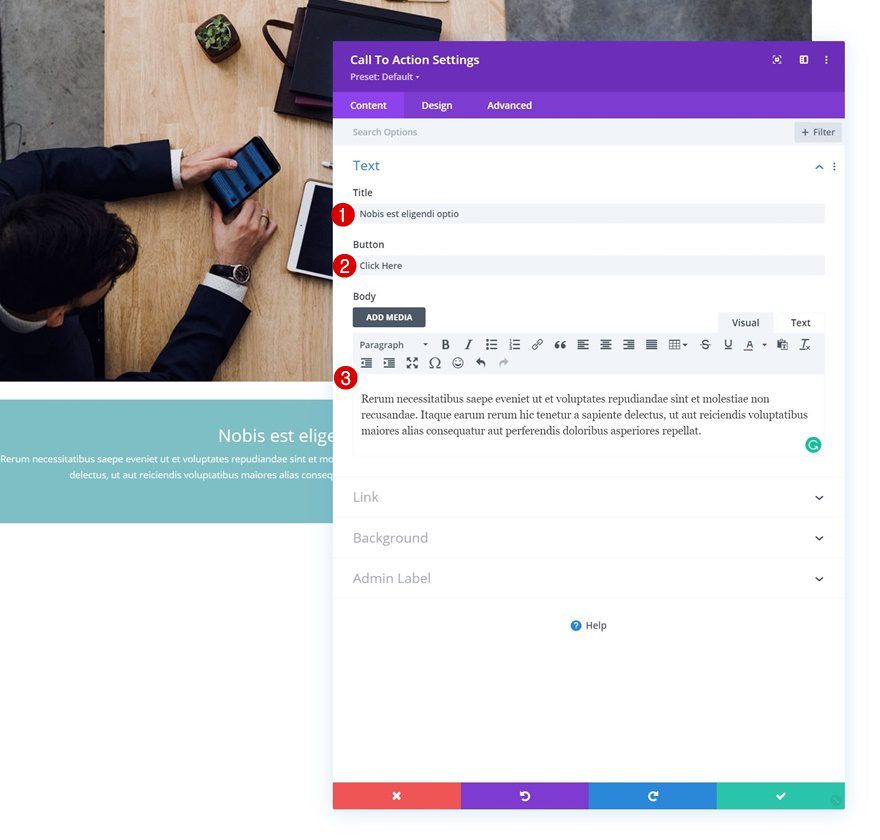 trigger image transitions