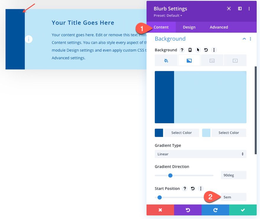 divi styled content boxes
