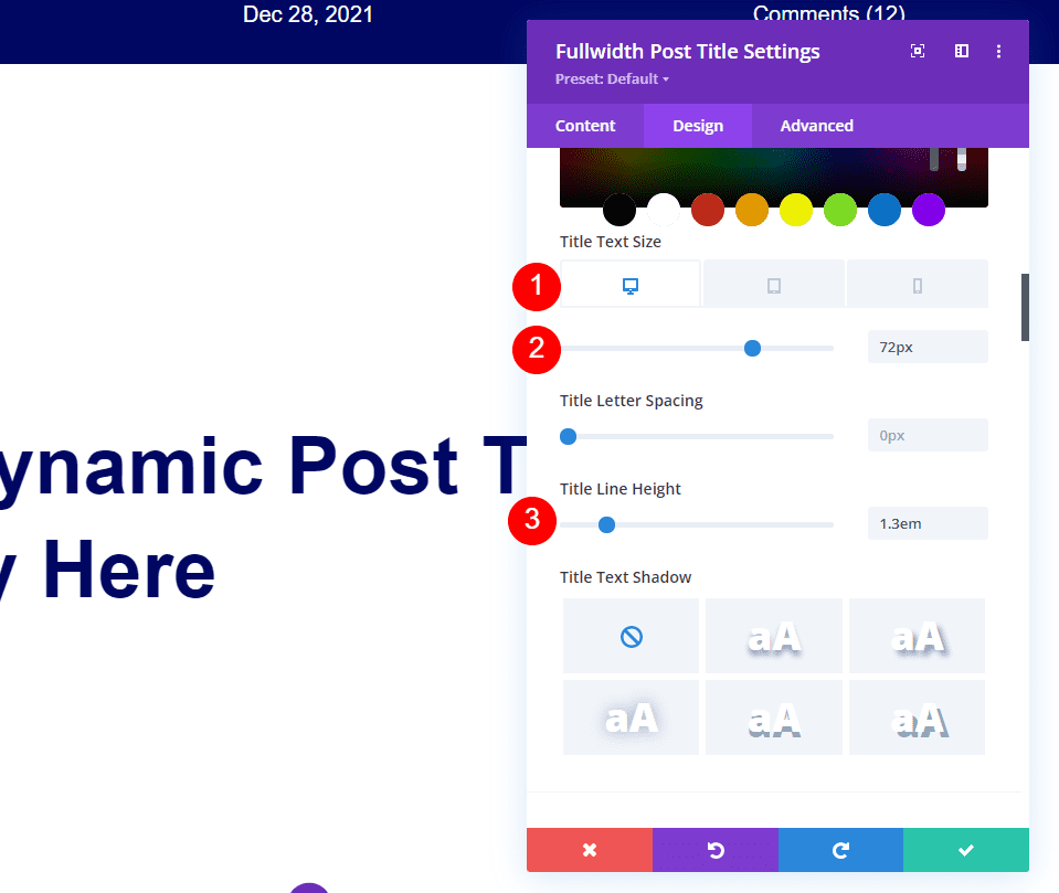 Add a Fullwidth Image to the Blog Post Template with the Post Title Module