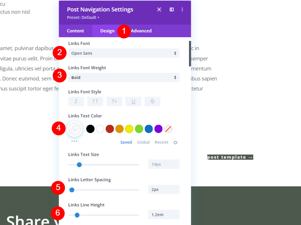 Previous and Next Buttons