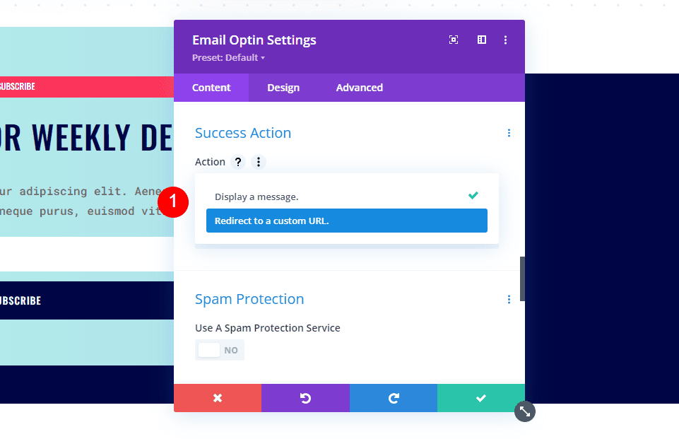 Redirect URL to a Custom URL