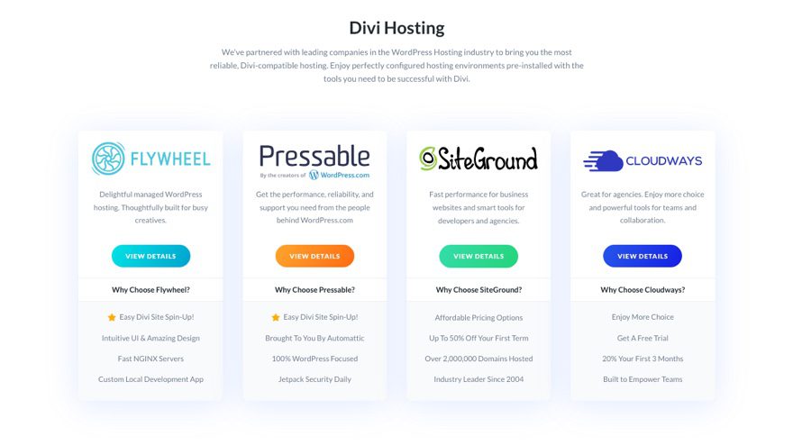 Divi Hosting - Brand Partnership Example