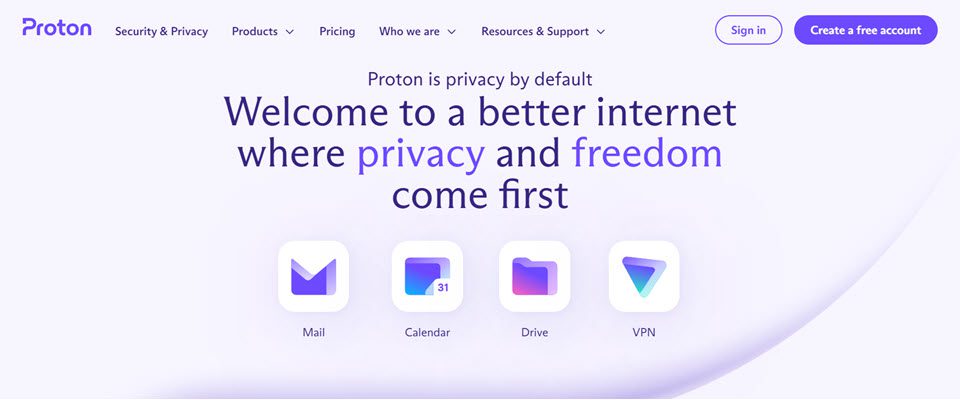 Protonmail is now Proton dot me