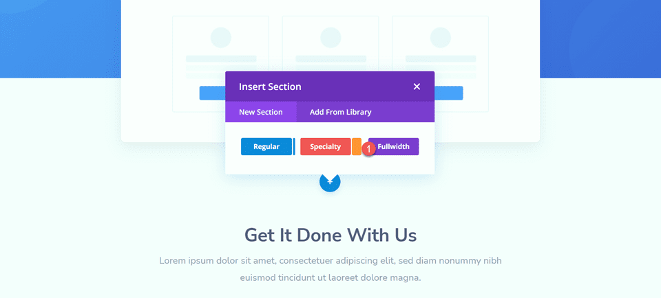 Divi Fullwidth Header Gradient Background Layout 3 Fullwidth Section