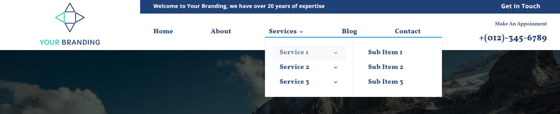 Divi Product Highlight Divi Headers Pack Vertical 16