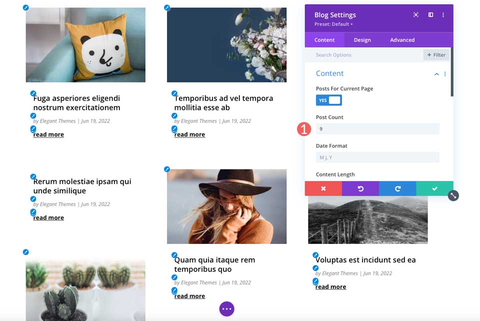 Category Page Template for Divi's Online Yoga Layout Pack