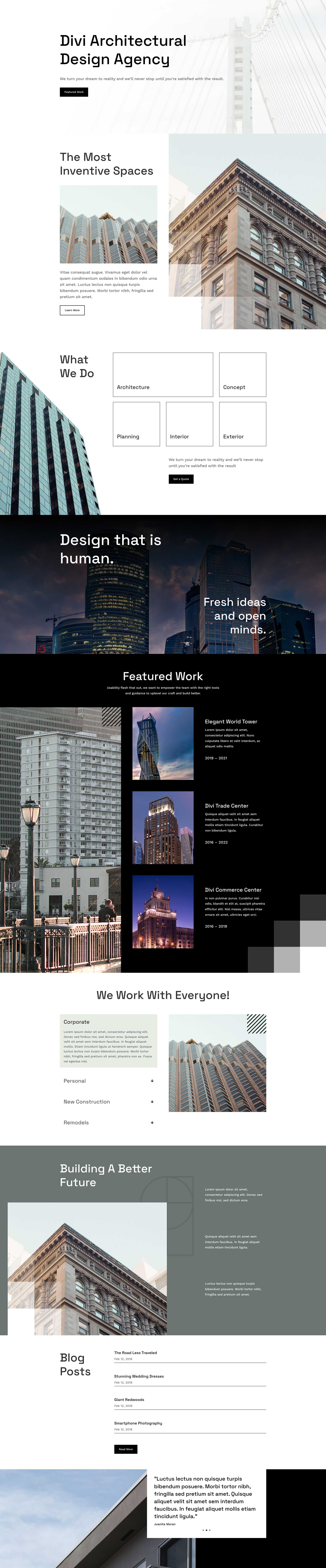 Architect Pack for Divi