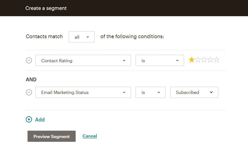 Clean Lists by Engagement Mailchimp