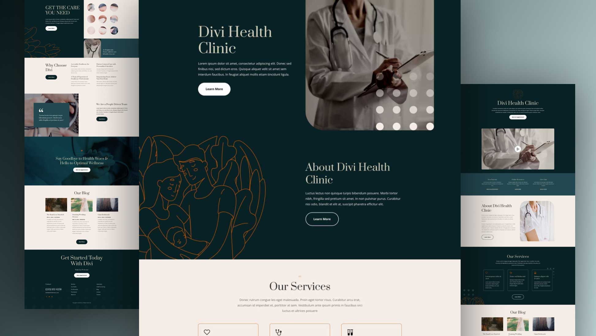 Get a Free Health Center Layout Pack for Divi