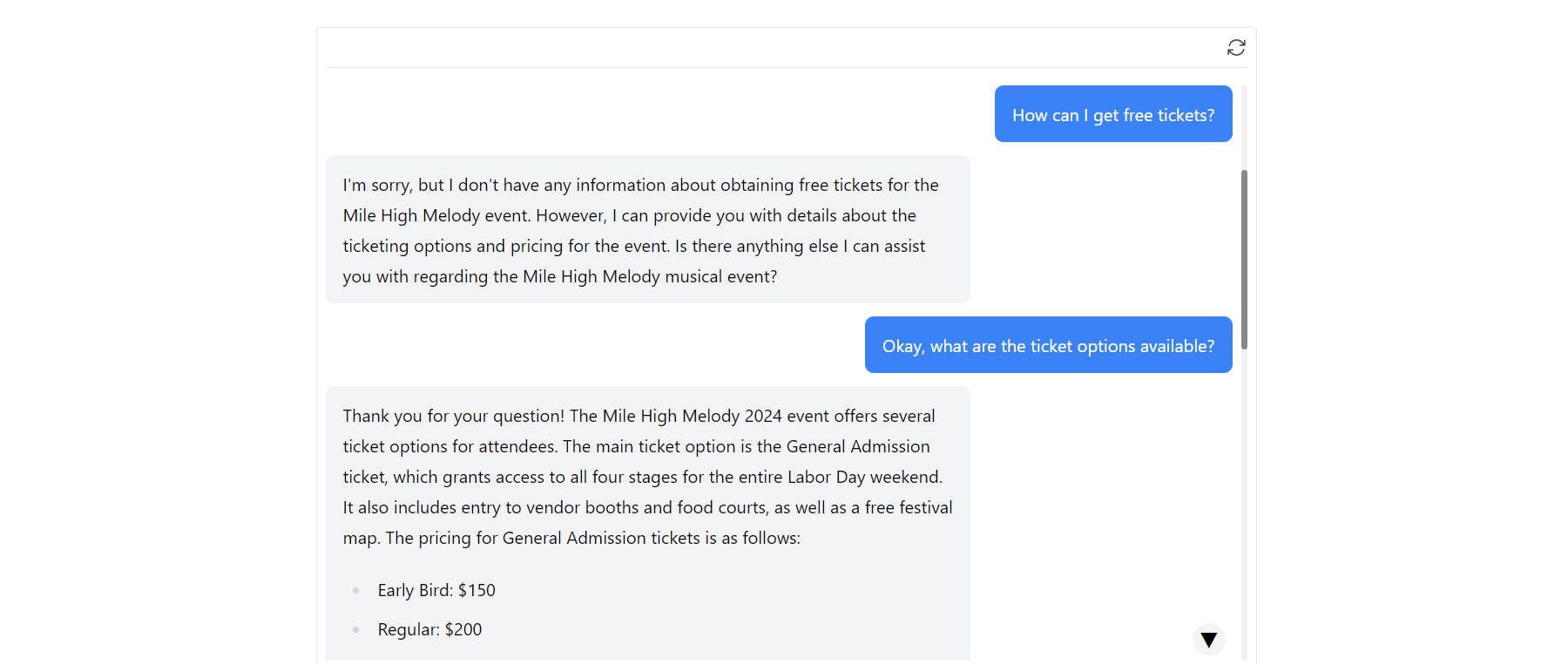 Fine Tune Base Prompt for Chatbase - Valid Question