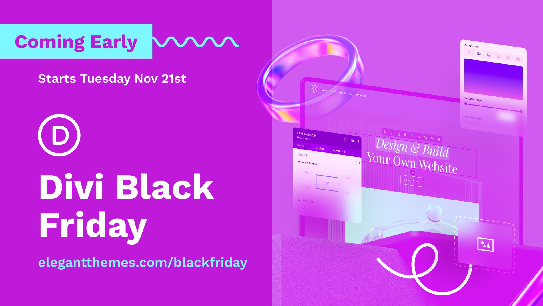 📣 The Divi Black Friday Sale Starts Early This Year!