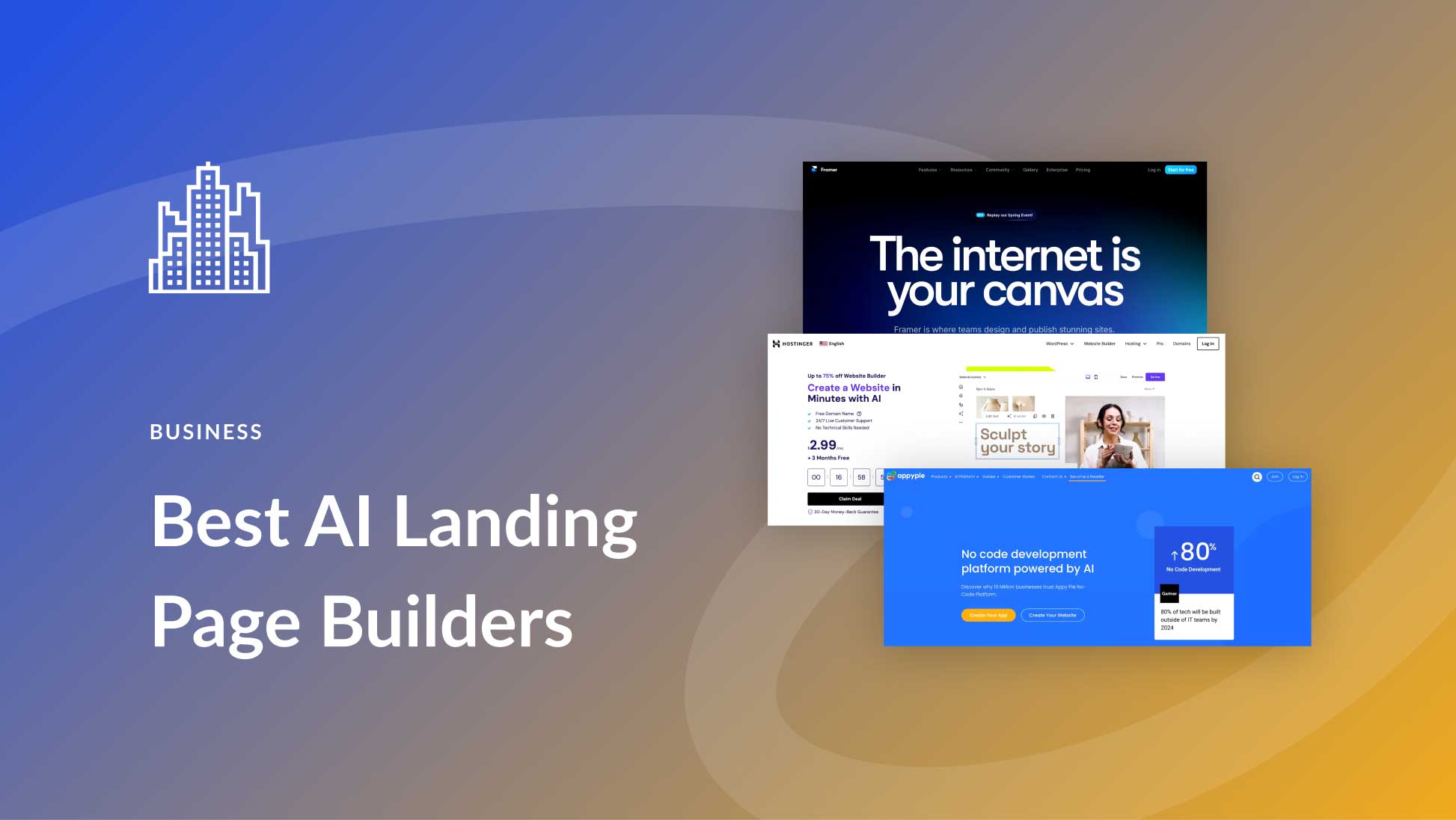 11 Best AI Landing Page Builders for 2025 (Compared)