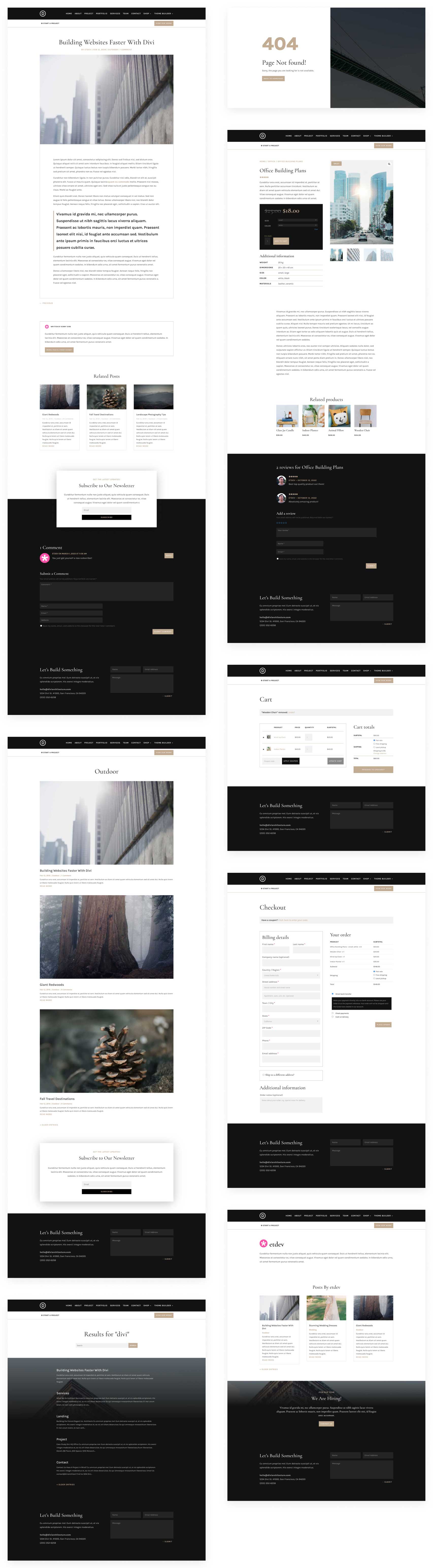 Architecture Firm theme builder pack