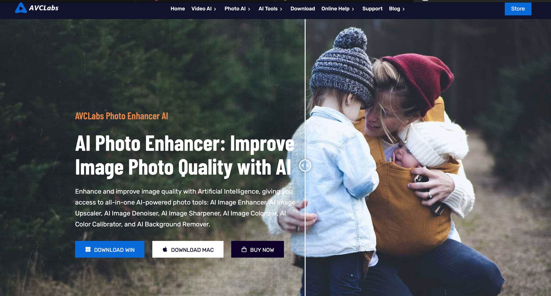 AVCLabs AI Photo Enhancer