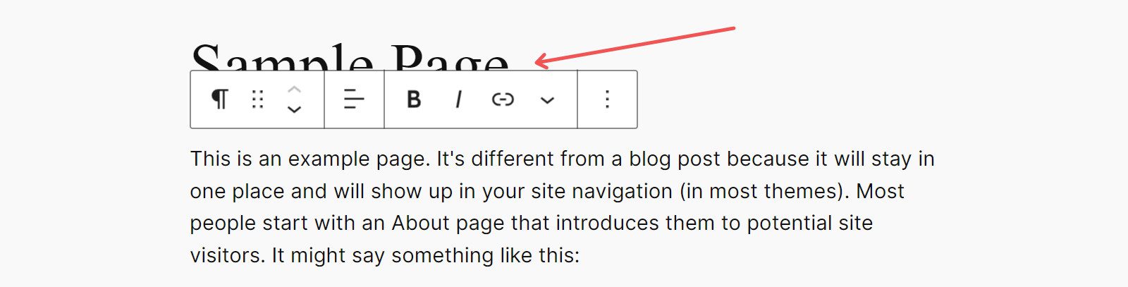 Block Options and Settings Example