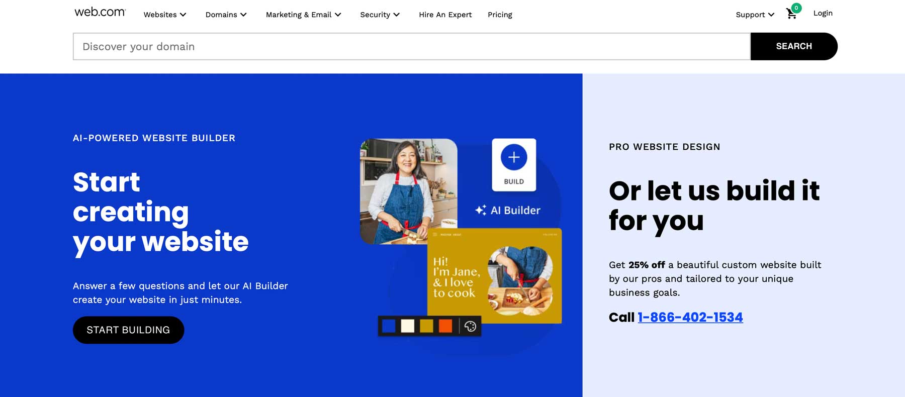 Web.com Website Builder