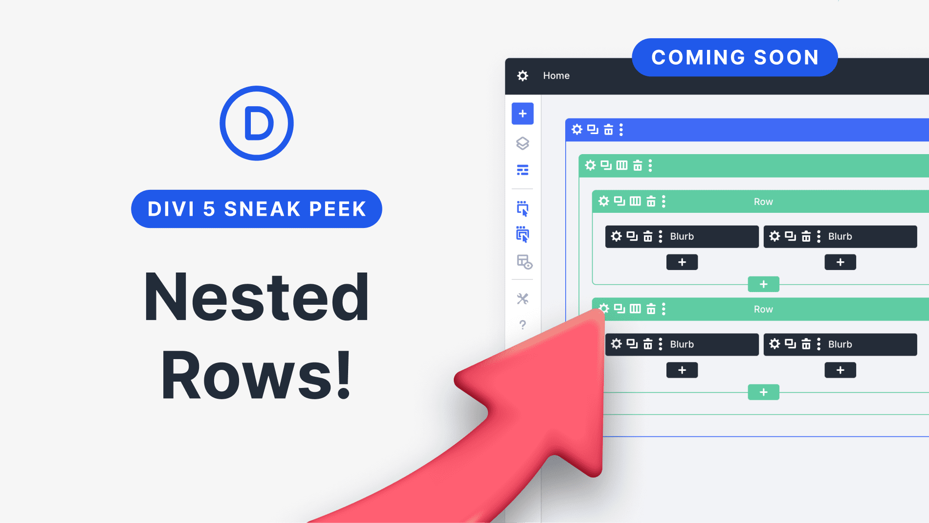 Divi 5 Sneak Peek! Nested Rows